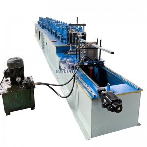 20*20mm tube roll forming machine