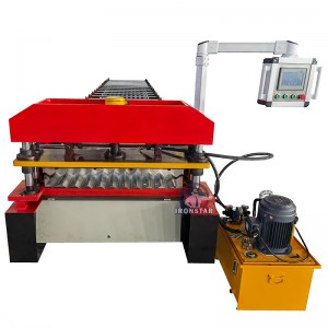 762 thin corrugated roll forming machine for Africa