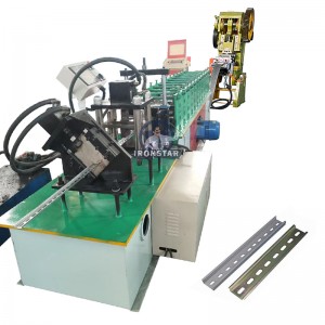 Electrical Din Rail Channel Roll Forming Making Machine