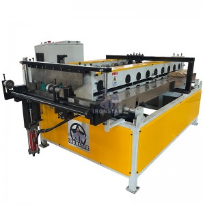 Standing seam roll forming machine for Thailand