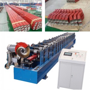 Automatic rain water Steel downpipe roll forming machine