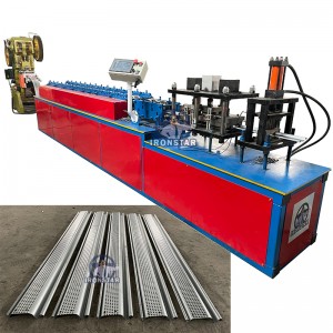 Punching hole shutter door forming line for USA