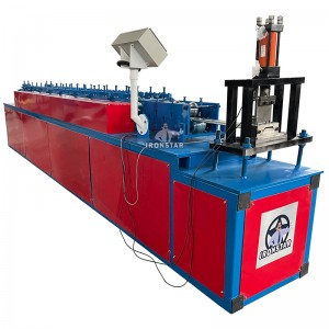 80mm rolling shutter door roll forming machine for Indonesia