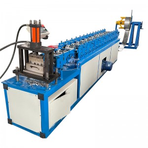 70mm rolling shutter roll forming machine for Qatar