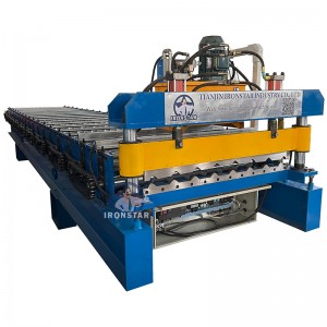 Philippine Hot Sell 1040mm Roof Sheet Roll Forming Machine