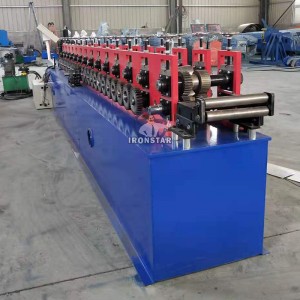 Flat rolling shutter roll forming machine for Pakistan