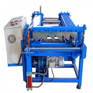 Simple standing seam roll forming machine