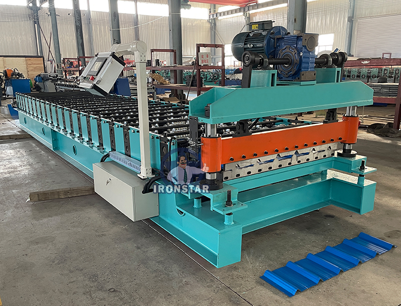 trapezoidal roof sheet roll forming machine 1