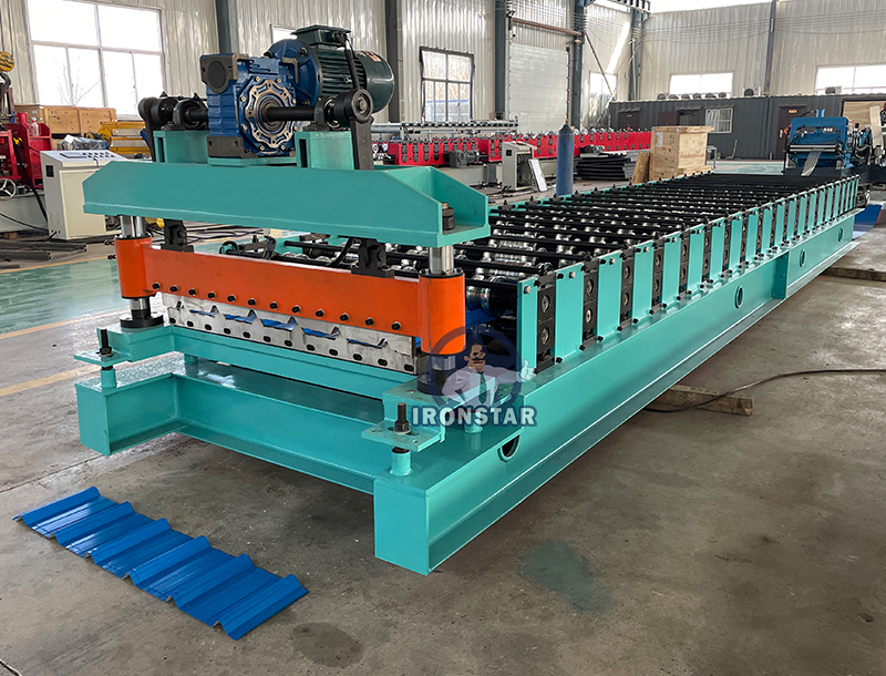trapezoidal roof sheet roll forming machine 2