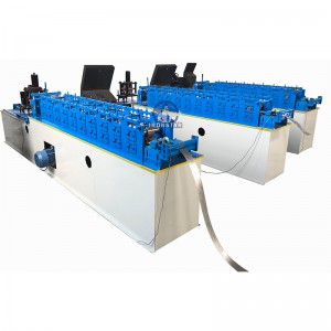 High speed light steel keel drywall u channel roll forming machine for Zambia