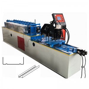 High speed light steel keel drywall u channel stud and track roll forming machine for Egypt